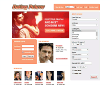 Tablet Screenshot of dating.pokrov.com